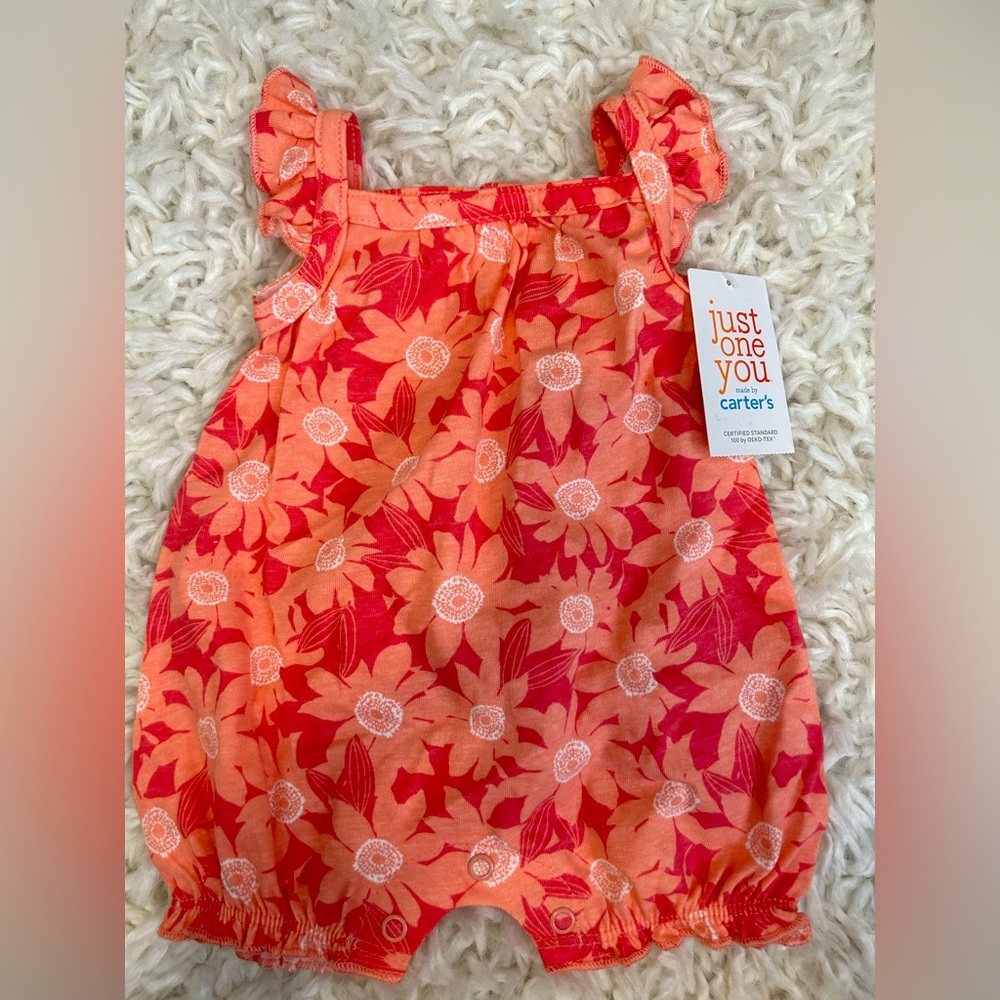 Baby Girl Floral Romper